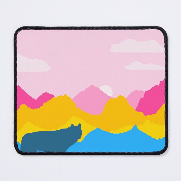 Item preview, Pan Wolf Landscape designed and sold by FrostedDesigns.