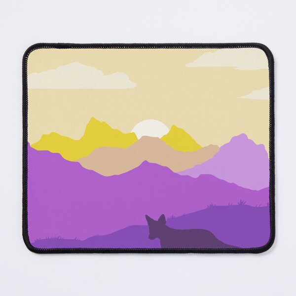 Item preview, Non-binary Fox Landscape designed and sold by FrostedDesigns.