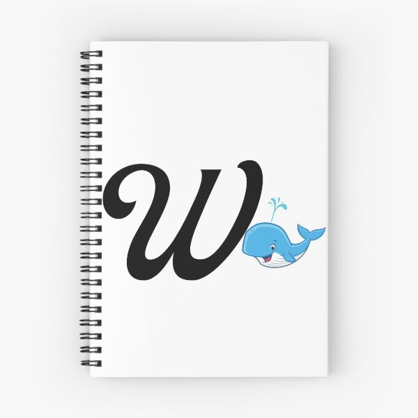 Artikelvorschau, W für Wal (Buchstaben) (Alphabet) entworfen und verkauft von Sesa76.
