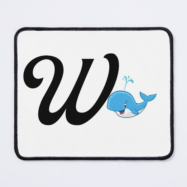 Item preview, W for Whale ( letters ) ( alphabet ) designed and sold by Sesa76.