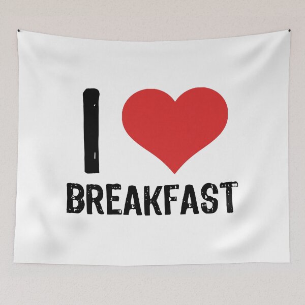 Item preview, I Love Breakfast designed and sold by The "I Love Everything" Shop.