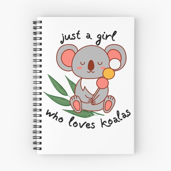 Item preview, Just a girl who loves koalas - sitting designed and sold by Good-tees.