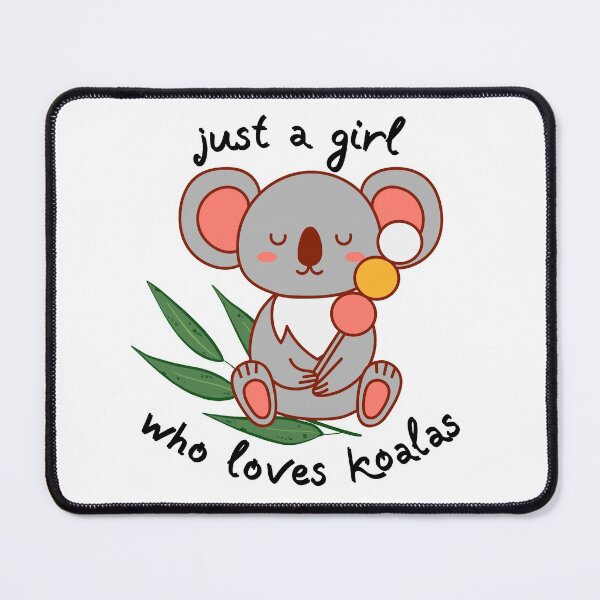 Item preview, Just a girl who loves koalas - sitting designed and sold by Good-tees.