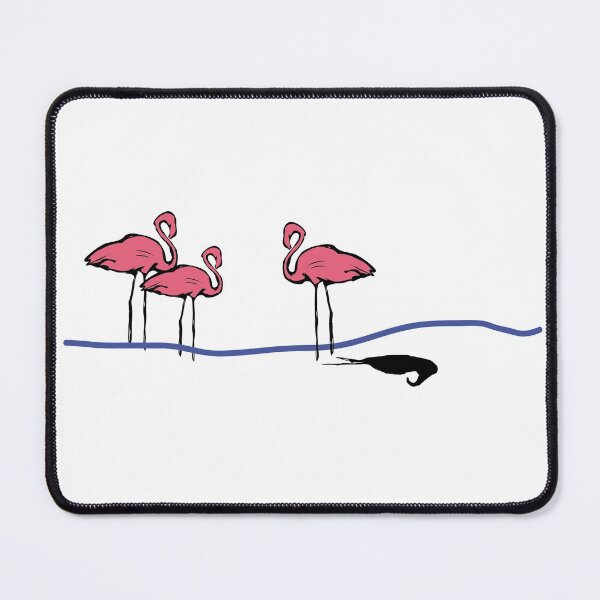 Item preview, Flamingos designed and sold by Janinevsart.