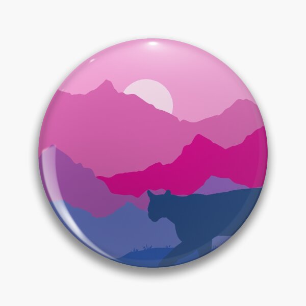 Item preview, Bi Mountain Lion Landscape designed and sold by FrostedDesigns.