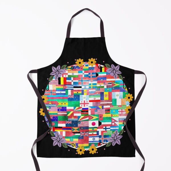 Item preview, hispanic heritage month latino countries flags sunflower - round flower circle designed and sold by nakavt.
