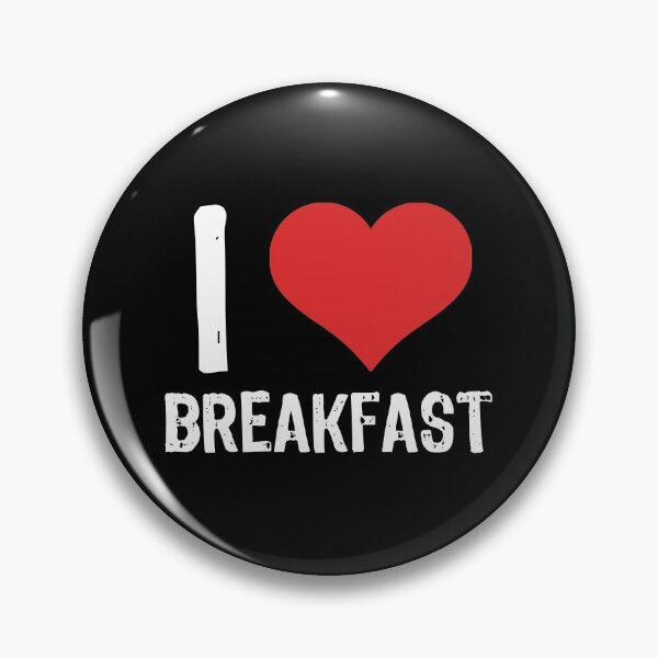 Item preview, I Love Breakfast designed and sold by The "I Love Everything" Shop.