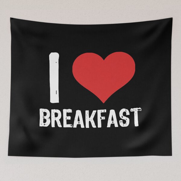 Item preview, I Love Breakfast designed and sold by The "I Love Everything" Shop.