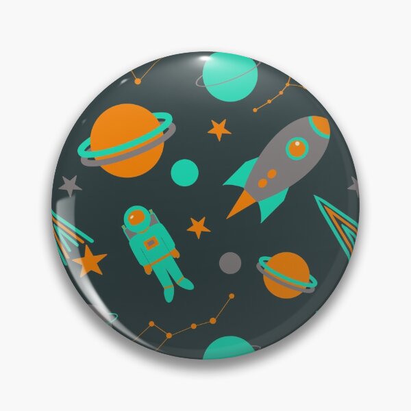 Item preview, Space pattern designed and sold by Catherine Elliott Art.