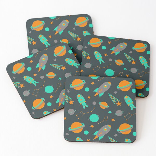 Item preview, Space pattern designed and sold by Catherine Elliott Art.