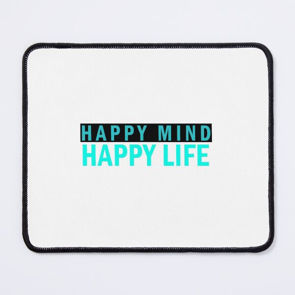 Item preview, Happy Mind Happy Life, Positive Thinking designed and sold by Kenvis-edu.