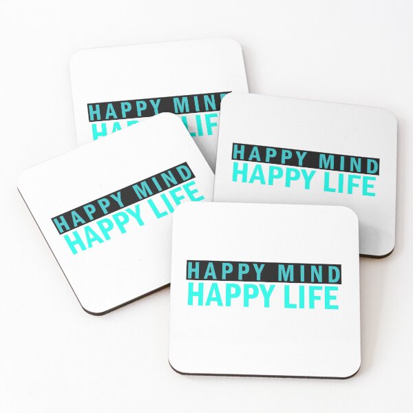 Item preview, Happy Mind Happy Life, Positive Thinking designed and sold by Kenvis-edu.