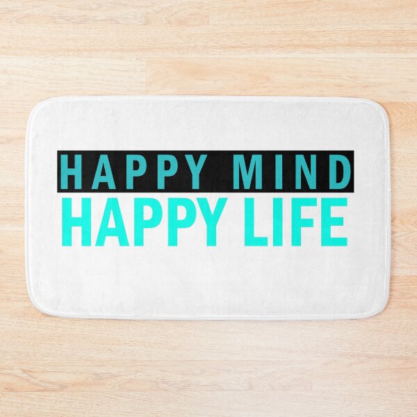 Item preview, Happy Mind Happy Life, Positive Thinking designed and sold by Kenvis-edu.