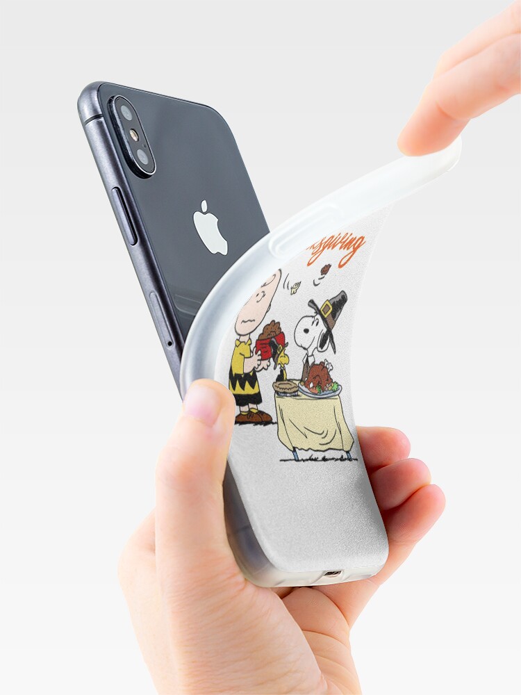 Thumbnail 4 of 5, iPhone Case, Happy Thanksgiving| Perfect Gift|thanks giving day designed and sold by yasukoji.