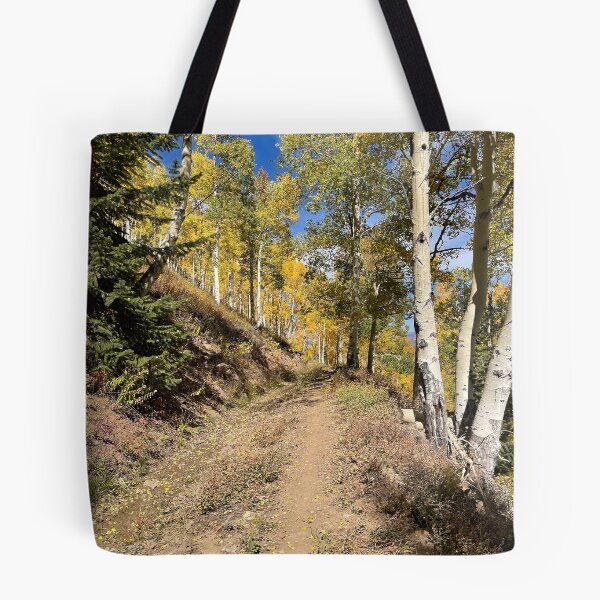 Item preview, Hiking Through The Aspens designed and sold by Jean Macaluso Fine Art.
