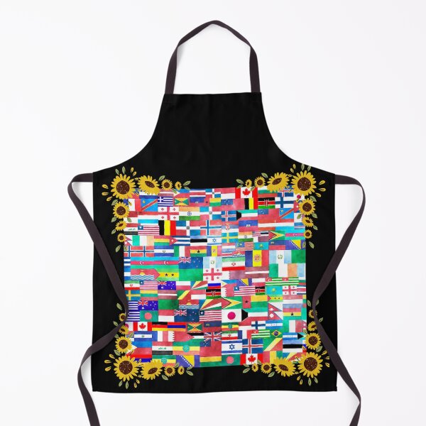 Item preview, Hispanic Heritage Month Latino Countries Flags Sunflower - Circle Flower designed and sold by nakavt.