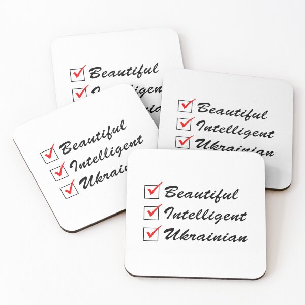 Item preview, Beautiful Intelligent Ukrainian designed and sold by jaycartoonist.
