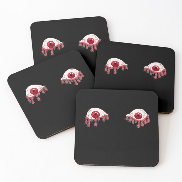 Item preview, Creepy bloodshot eyes designed and sold by MystixJack.