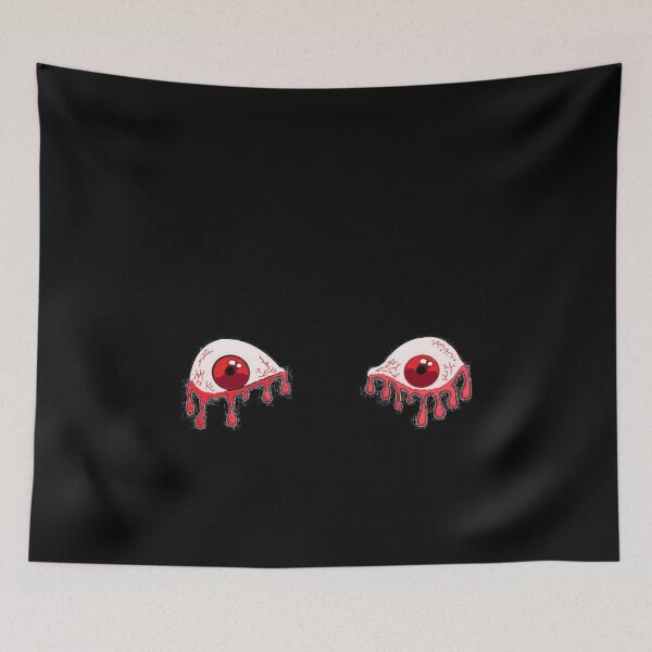 Item preview, Creepy bloodshot eyes designed and sold by MystixJack.