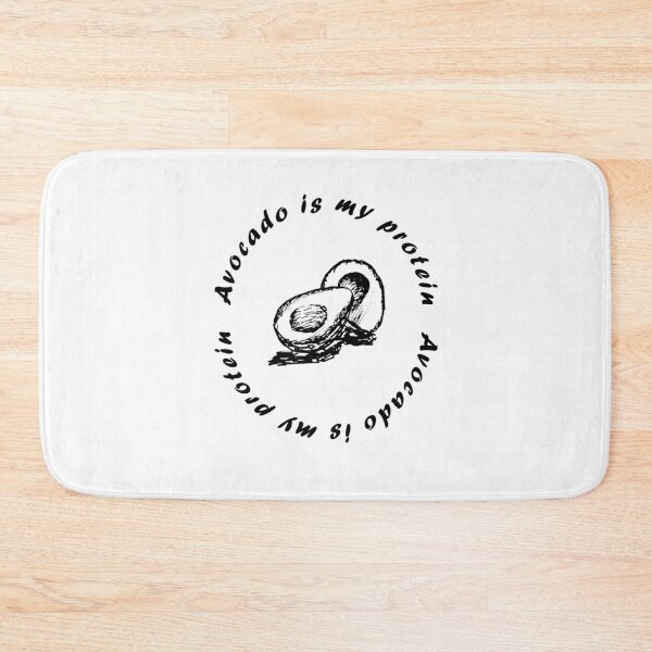 Item preview, Avocado is my protein designed and sold by dorento07.