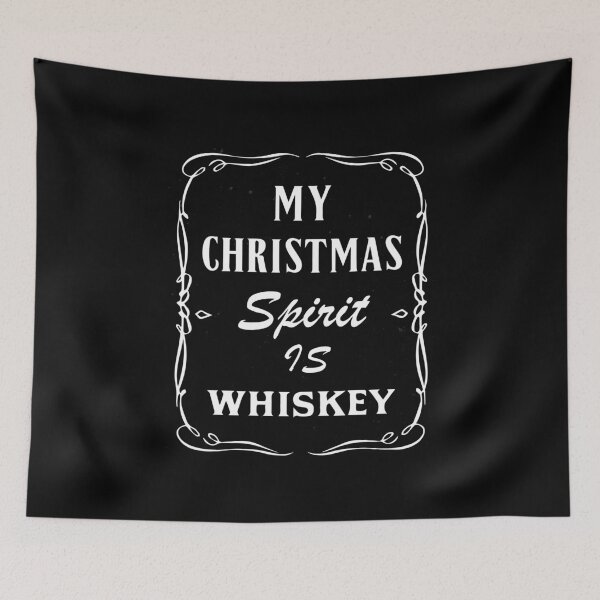 Item preview, My Christmas Spirit Is Whiskey designed and sold by Alisigner.