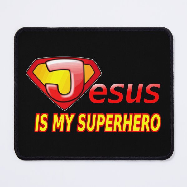 Item preview, Jesus is my superhero designed and sold by bibletimeline66.