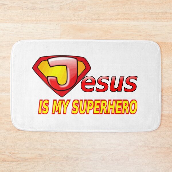Item preview, Jesus is my superhero  designed and sold by bibletimeline66.