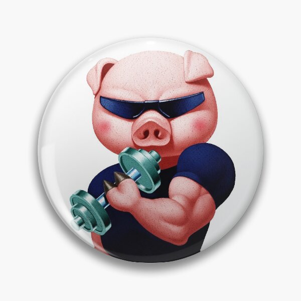 Item preview, Pigs Gym Sexy  designed and sold by MusicSkateboard.
