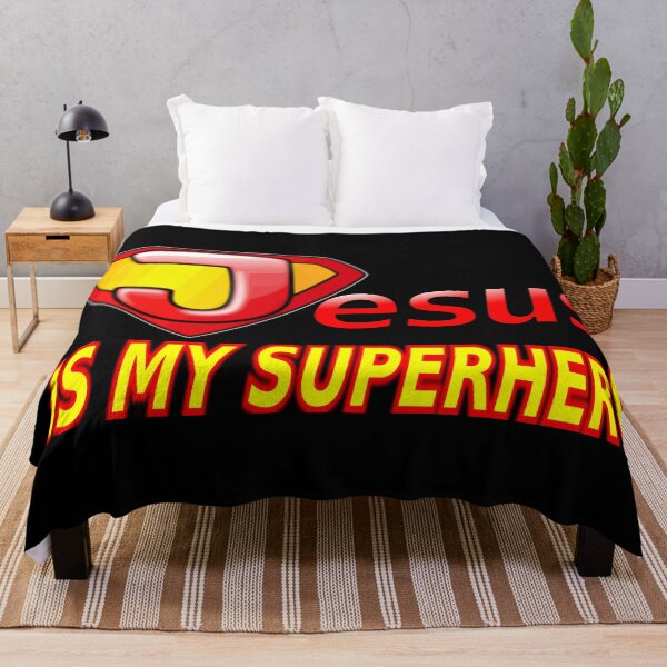 Item preview, Jesus is my superhero designed and sold by bibletimeline66.