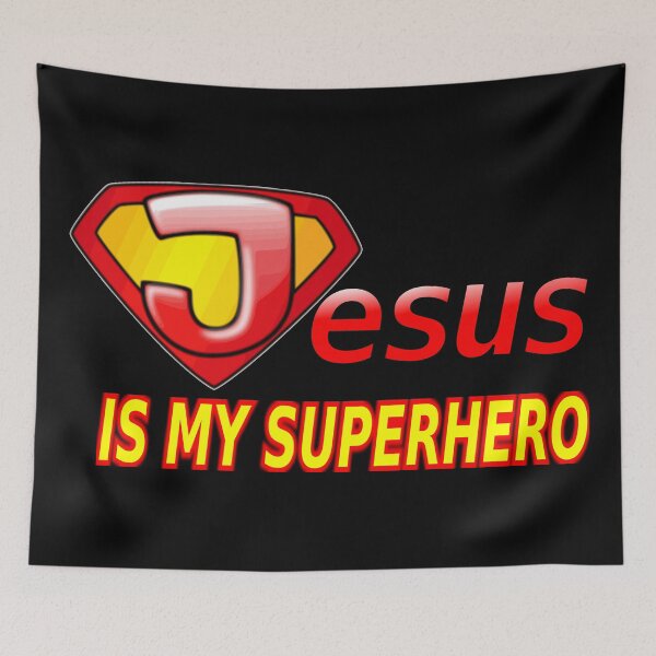 Item preview, Jesus is my superhero  designed and sold by bibletimeline66.