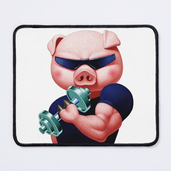Item preview, Pigs Gym Sexy  designed and sold by MusicSkateboard.