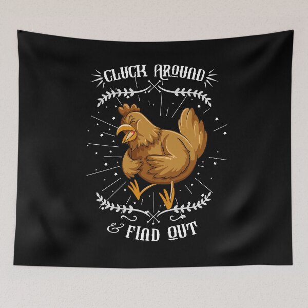 Item preview, Cluck Around and Find Out - Funny Chicken Gift Idea For Men, Women, and Kids  designed and sold by Unicorny-Design.