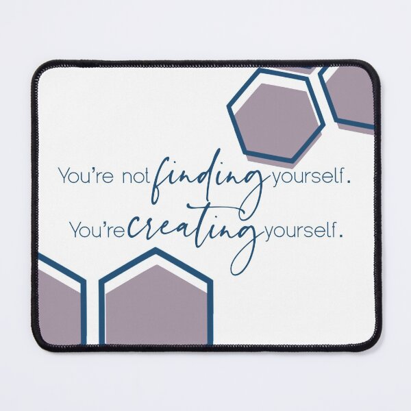 Item preview, You're not finding yourself. You're creating yourself. designed and sold by SlothyPuffDes.