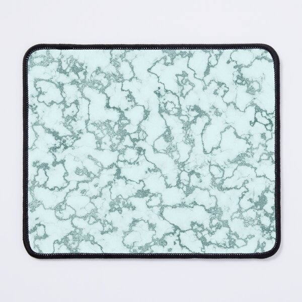 Item preview, Misty turquoise teal shiny luxurious marble veins texture designed and sold by CynthiaGraphics.