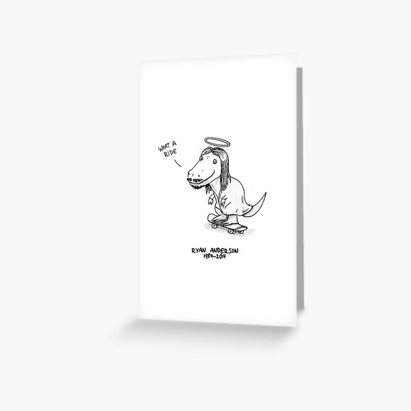 Dinosaur Jesus (aka RIPRA) Greeting Card