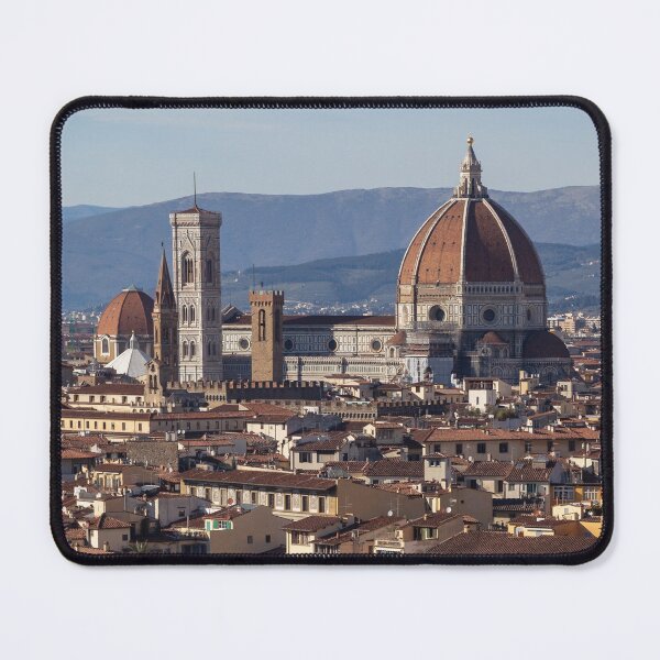 Item preview, Art Print of Florence Landscape and Cathedral of Santa Maria del Fiore designed and sold by IrishItalianGuy.
