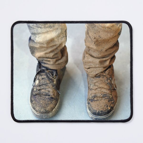 Item preview, dirty pants and shoes after mountain bike riding - downhill, freeride designed and sold by krasnal.