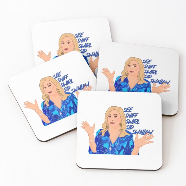 Item preview, The Real Housewives of Beverly Hills Kathy Hilton See Sniff Swirl Sip Swallow designed and sold by RealHousewives-.