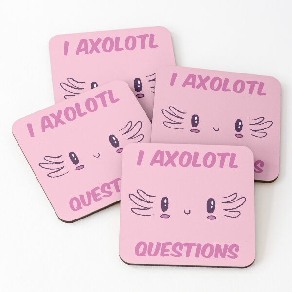 Item preview, I Axolotl Questions V designed and sold by Lemon Pepper.