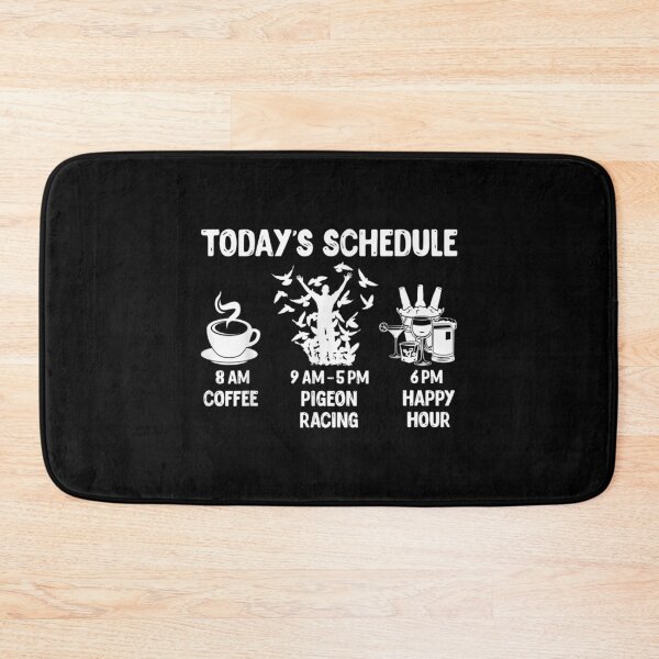 Item preview, Pigeon Racing Gift Today's Schedule designed and sold by angelata.