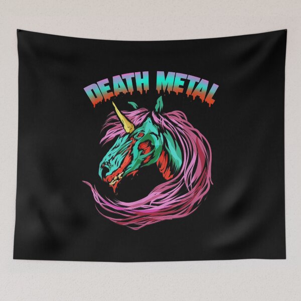 Item preview, Death Metal Unicorn Zombie Style Rainbow Design Gift designed and sold by angelata.