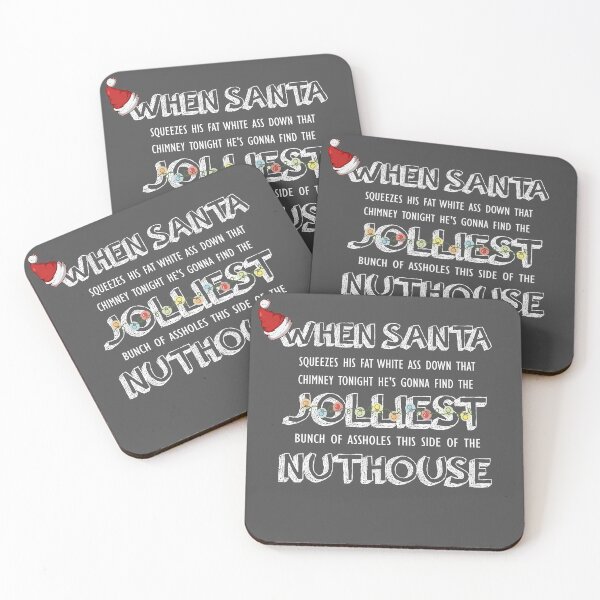 jolliest bunch of christmas vacation Coasters (Set of 4)