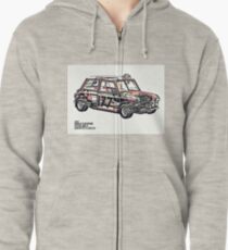 mini Monte carlo Zipped Hoodie