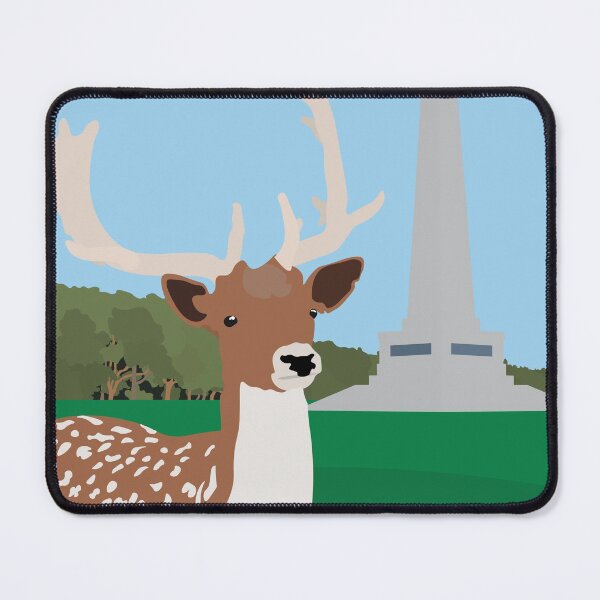 Item preview, Illustration of Phoenix Park, Dublin (Ireland) designed and sold by IrishItalianGuy.