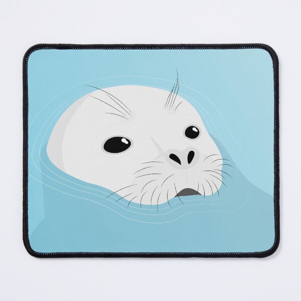 Item preview, Linda foca blanca nadando designed and sold by IrishItalianGuy.