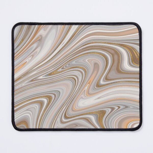 Item preview, Beige agate liquid marble texture pour fluid artwork designed and sold by CynthiaGraphics.