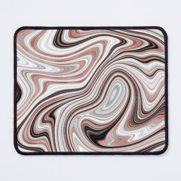 Item preview, Rose gold agate liquid marble texture pour fluid artwork designed and sold by CynthiaGraphics.