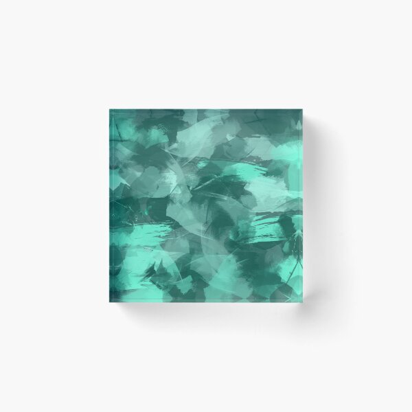 Item preview, Viridescent abstract art designed and sold by headtrackerart.