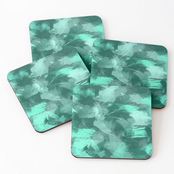 Item preview, Viridescent abstract art designed and sold by headtrackerart.