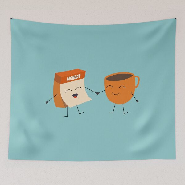 Item preview, Monday Motivation Funny Kawaii designed and sold by DAFIN.